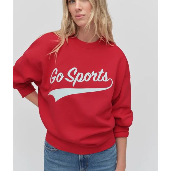 Favorite Daughter Sweaters - Favorite Daughter Go Sports Sweatshirt